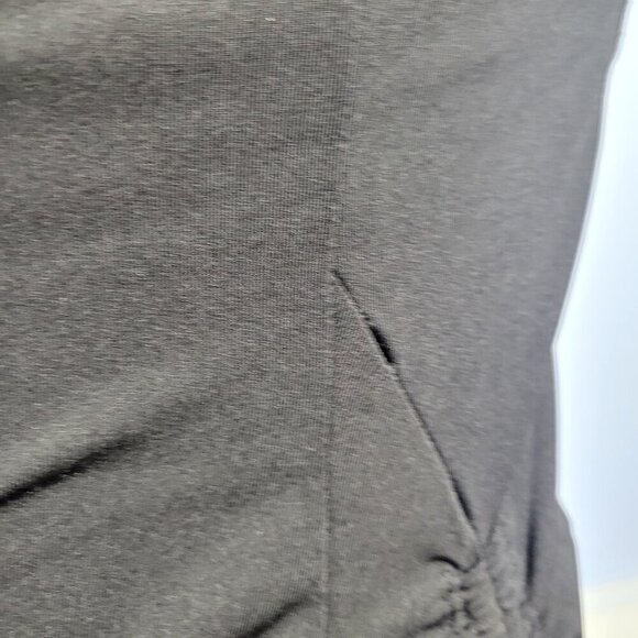 Ideology Extra Small Black White Floral Racerback Lightweight Workout Tank Top - Picture 5 of 9